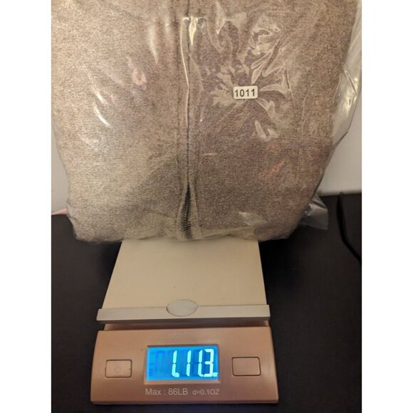 Barefoot dreams cozy chic Lite full zip fleece jacket Beige/Cream Soft Size XXL - Picture 16 of 16